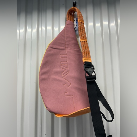 Kavu Rope Sling Rope Bag Crossbody Sunset Sorbet Color Large NWT - Picture 3 of 3